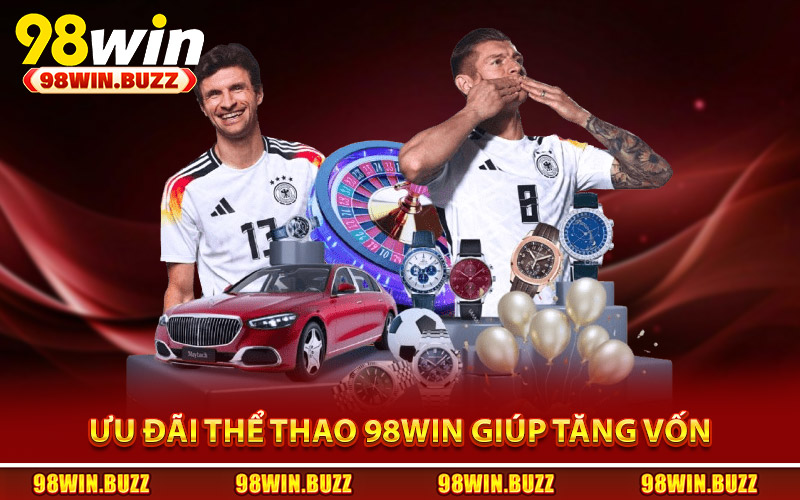 Ưu đãi thể thao 98Win giúp tăng vốn hiệu quả